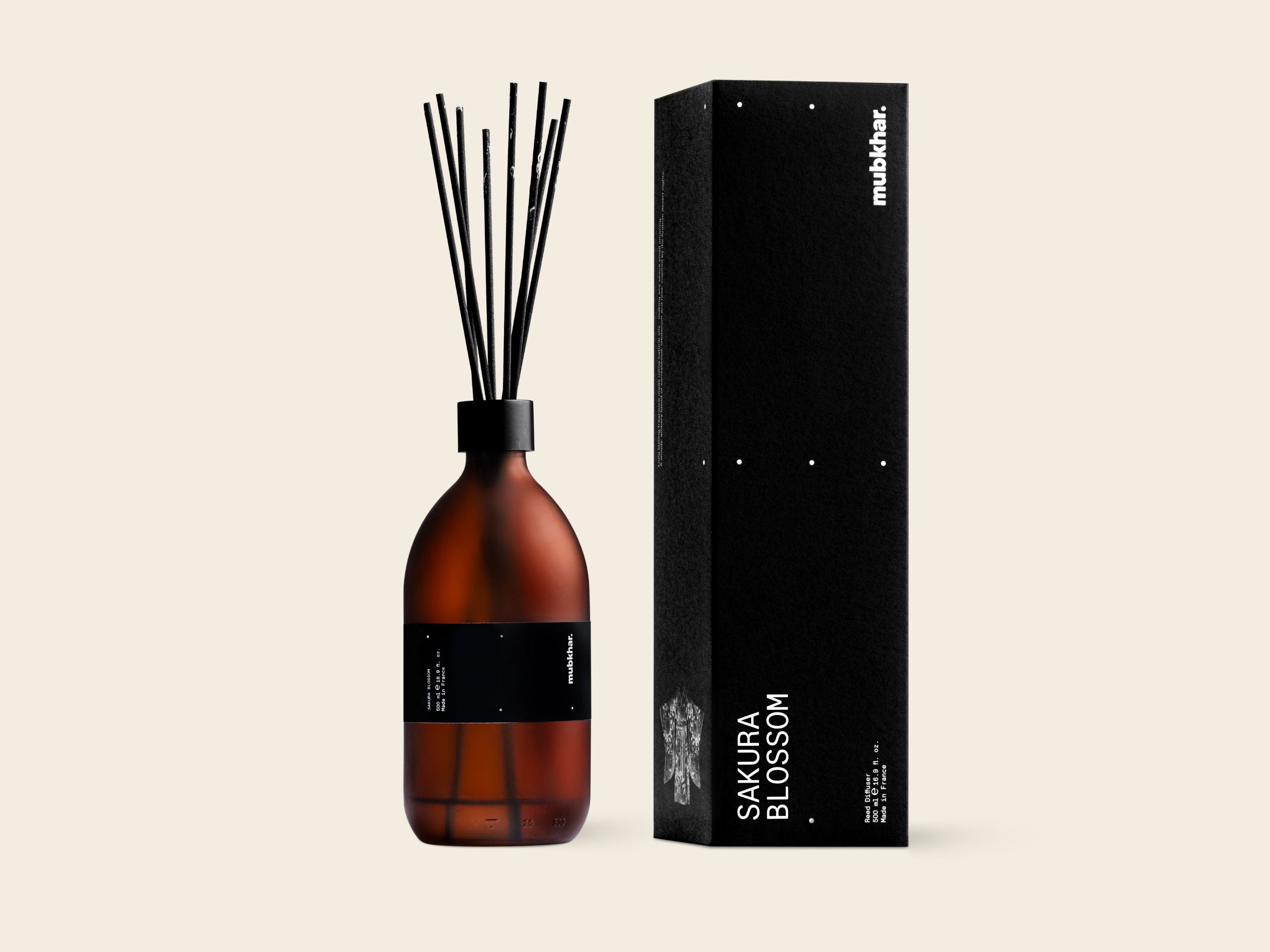 Sakura Blossom Reed Diffuser 500ml ‚Äì Elegant Home Fragrance – Mubkhar UAE