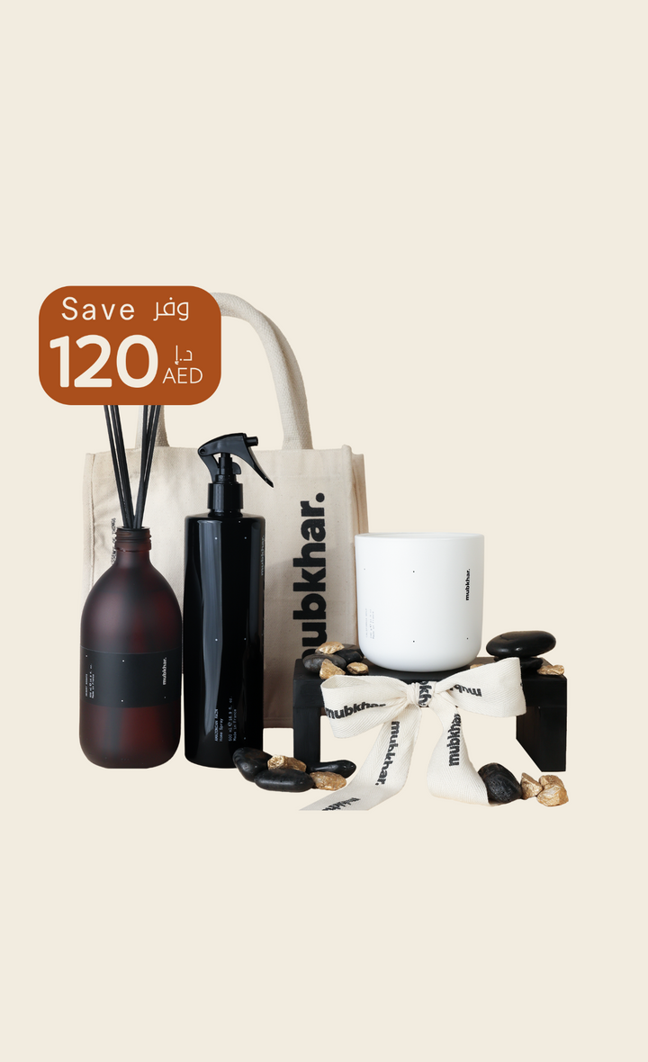 مجموعة تثبيت العطر -شمعة هدية 